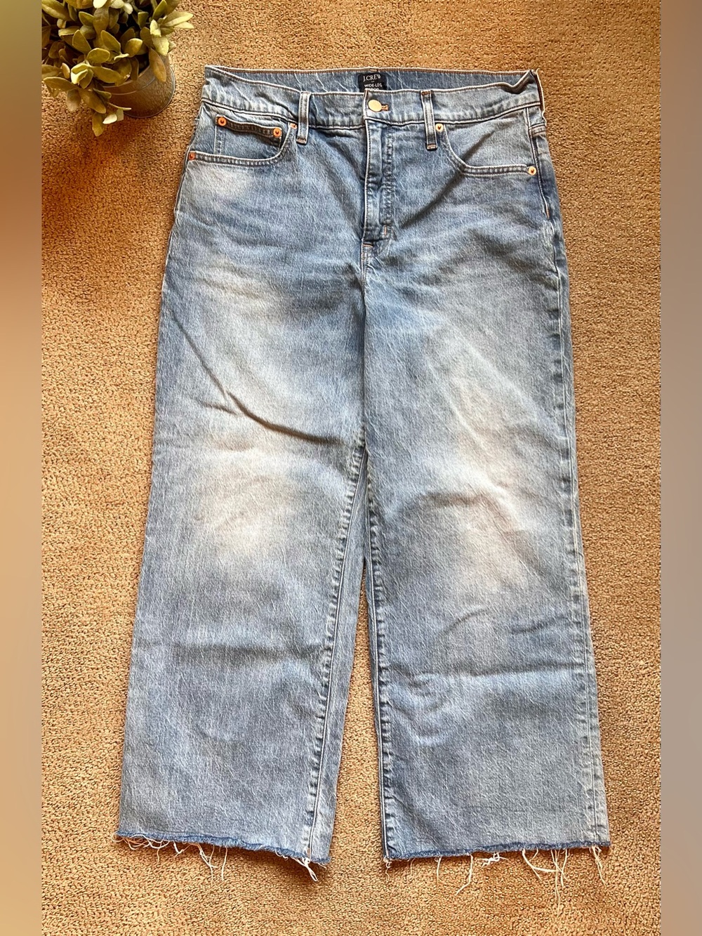 J. Crew Wide Leg Crop